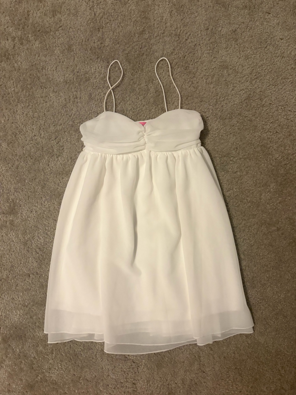 Edikted Ariellah Chiffon Babydoll Mini Dress